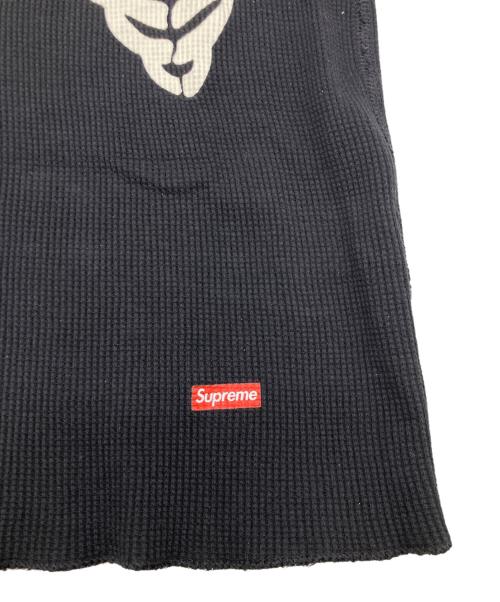 SUPREME（シュプリーム）Supreme (シュプリーム) Hanes (ヘインズ) Bones Thermal Crew ブラック サイズ:Lの古着・服飾アイテム
