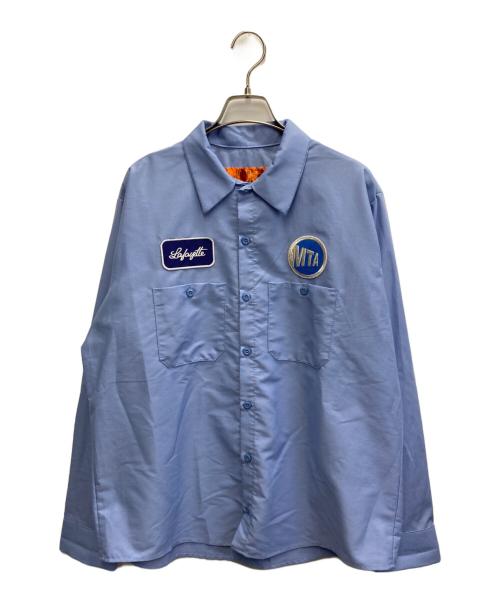 RED KAP（レッド キャップ）RED KAP (レッド キャップ) LFYT (エルエフワイティー) LFYT × MTA WORK SHIRTS ブルー サイズ:Lの古着・服飾アイテム