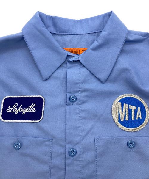 RED KAP（レッド キャップ）RED KAP (レッド キャップ) LFYT (エルエフワイティー) LFYT × MTA WORK SHIRTS ブルー サイズ:Lの古着・服飾アイテム