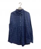 Patagoniaパタゴニア）の古着「PIMA COTTON SHIRT」｜ネイビー