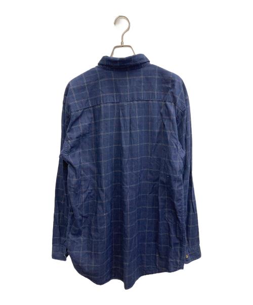Patagonia（パタゴニア）Patagonia (パタゴニア) PIMA COTTON SHIRT ネイビー サイズ:Mの古着・服飾アイテム