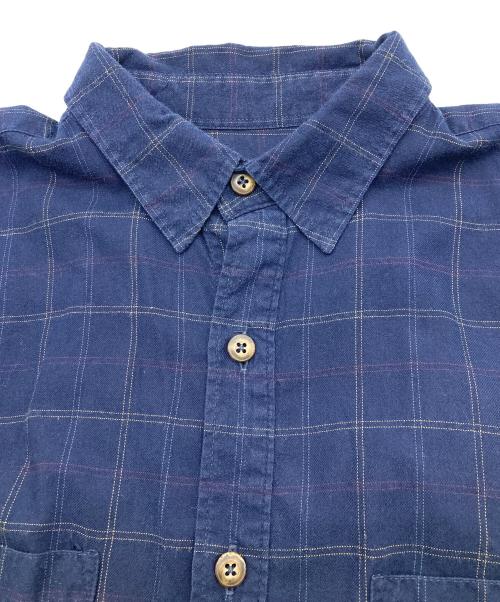 Patagonia（パタゴニア）Patagonia (パタゴニア) PIMA COTTON SHIRT ネイビー サイズ:Mの古着・服飾アイテム