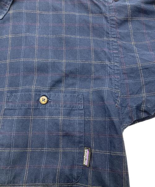 Patagonia（パタゴニア）Patagonia (パタゴニア) PIMA COTTON SHIRT ネイビー サイズ:Mの古着・服飾アイテム