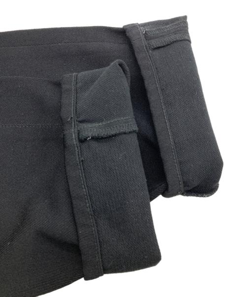 ATON（エイトン）ATON (エイトン) ウール混ストレートパンツ ブラック サイズ:01の古着・服飾アイテム
