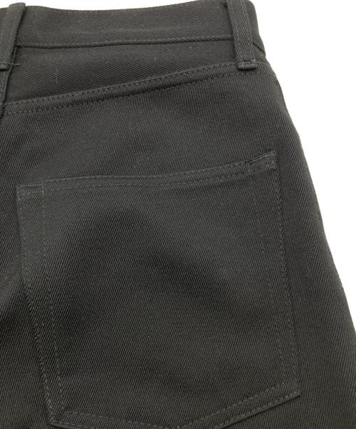 ATON（エイトン）ATON (エイトン) ウール混ストレートパンツ ブラック サイズ:01の古着・服飾アイテム