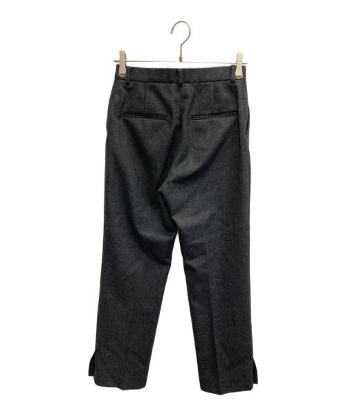 ATON（エイトン）ATON (エイトン) ウールパンツ グレー サイズ:W58-62 T155-165の古着・服飾アイテム