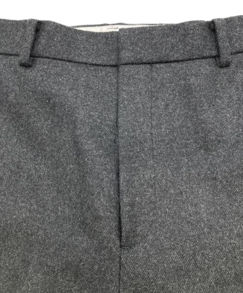 ATON（エイトン）ATON (エイトン) ウールパンツ グレー サイズ:W58-62 T155-165の古着・服飾アイテム