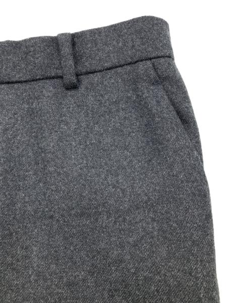 ATON（エイトン）ATON (エイトン) ウールパンツ グレー サイズ:W58-62 T155-165の古着・服飾アイテム