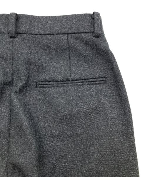 ATON（エイトン）ATON (エイトン) ウールパンツ グレー サイズ:W58-62 T155-165の古着・服飾アイテム