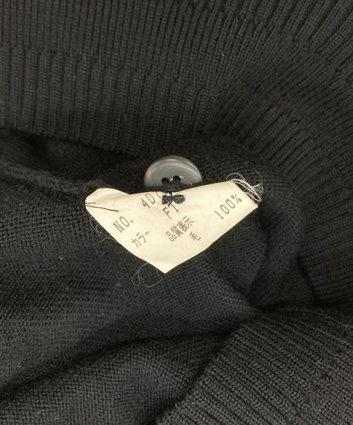 Christian Dior MONSIEUR（クリスチャンディオールムッシュ）Christian Dior MONSIEUR (クリスチャンディオールムッシュ) ニットベスト ブラック サイズ:Lの古着・服飾アイテム