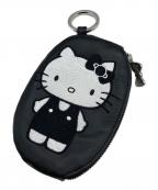 ear PAPILLONNER×HELLO KITTYイアパピヨネ×ハローキティ）の古着「コラボレザーケース《本革》」｜ブラック