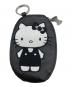 ear PAPILLONNER (イアパピヨネ) HELLO KITTY (ハローキティ) コラボレザーケース《本革》 ブラック：6000円