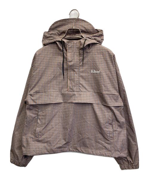 BrokenBase（ブロークンベース）BrokenBase (ブロークンベース) ナイロンテックアノラック ブラウン サイズ:Sの古着・服飾アイテム
