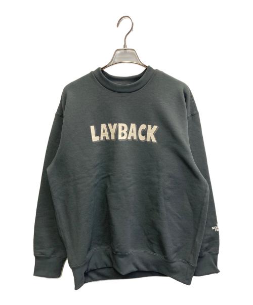 THE NORTH FACE（ザ ノース フェイス）THE NORTH FACE (ザ ノース フェイス) LAYBACK CREW アスファルトグレー サイズ:M 未使用品の古着・服飾アイテム
