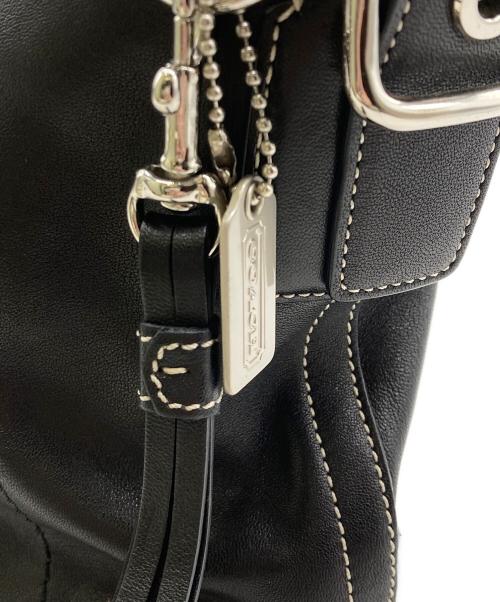 COACH（コーチ）COACH (コーチ) ハンドバッグ ブラックの古着・服飾アイテム