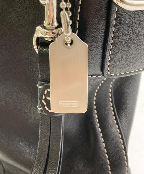 COACH（コーチ）COACH (コーチ) ハンドバッグ ブラックの古着・服飾アイテム