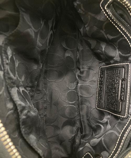 COACH（コーチ）COACH (コーチ) ハンドバッグ ブラックの古着・服飾アイテム