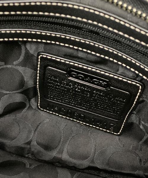 COACH（コーチ）COACH (コーチ) ハンドバッグ ブラックの古着・服飾アイテム