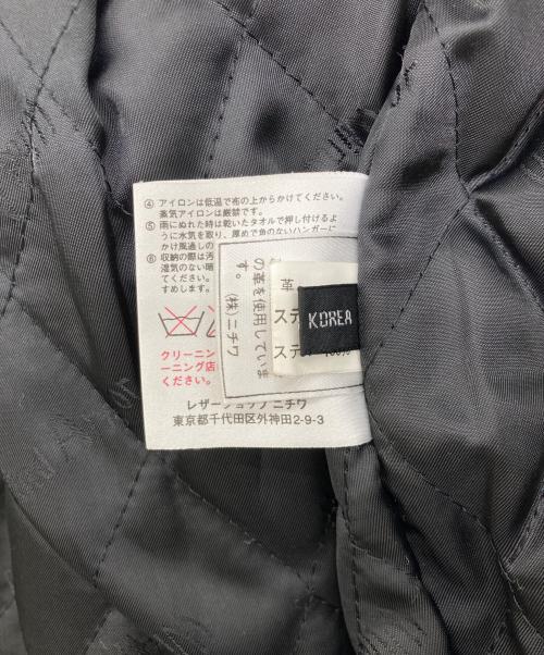 Wind Armor（ウィンドアーマー）Wind Armor (ウィンドアーマー) レザージャケット ブラック サイズ:Lの古着・服飾アイテム