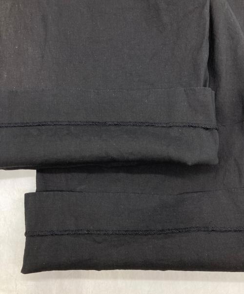 theory luxe（セオリーリュクス）theory luxe (セオリーリュクス) CRUNCH ワイドクロップドパンツ ブラック サイズ:36の古着・服飾アイテム