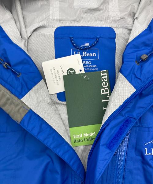 L.L.Bean（エルエルビーン）L.L.Bean (エルエルビーン) トレイル・モデル・レイン・ジャケット ジャパン・フィット ブルー サイズ:M 未使用品の古着・服飾アイテム