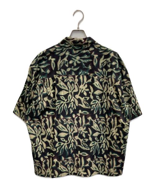 SHIPS（シップス）SHIPS (シップス) BENCH MARKING SHIRTS インディアン バティック ショートスリーブ シャツ グリーン サイズ:M 未使用品の古着・服飾アイテム
