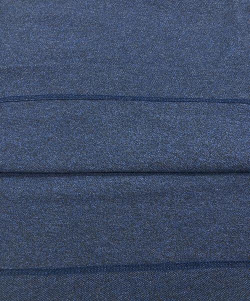 LACOSTE（ラコステ）LACOSTE (ラコステ) 比翼フロントロングスリーブポロシャツ ネイビー サイズ:size4 未使用品の古着・服飾アイテム