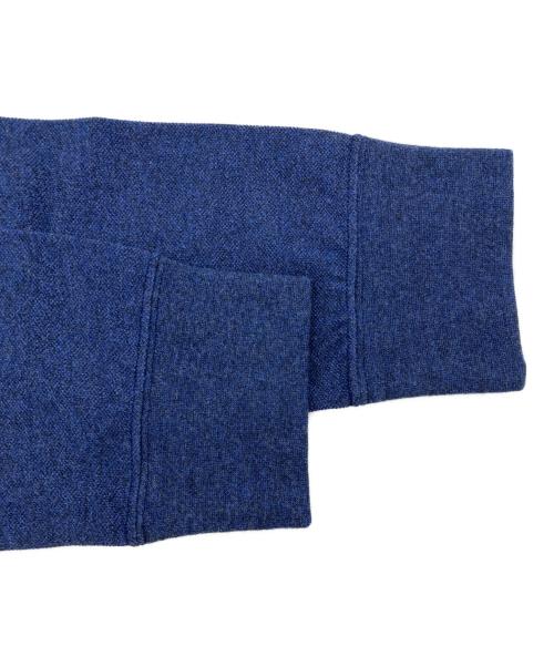 LACOSTE（ラコステ）LACOSTE (ラコステ) 比翼フロントロングスリーブポロシャツ ネイビー サイズ:size4 未使用品の古着・服飾アイテム