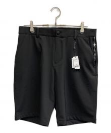 G/FORE（ジーフォア）の古着「LOGO TAPE SHORTS/ゴルフパンツ」｜ブラック