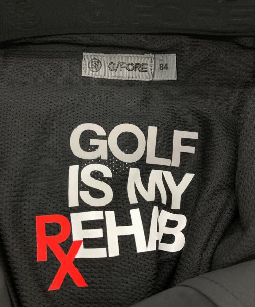 G/FORE（ジーフォア）G/fore (ジーフォア) LOGO TAPE SHORTS/ゴルフパンツ ブラック サイズ:82 未使用品の古着・服飾アイテム