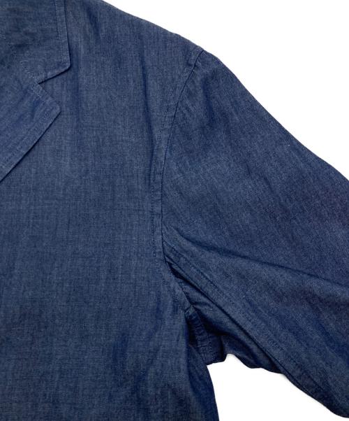 UNITED ARROWS（ユナイテッドアローズ）UNITED ARROWS (ユナイテッドアローズ) シングル2ボタン デニム ホスピタル ジャケット ネイビー サイズ:L 未使用品の古着・服飾アイテム