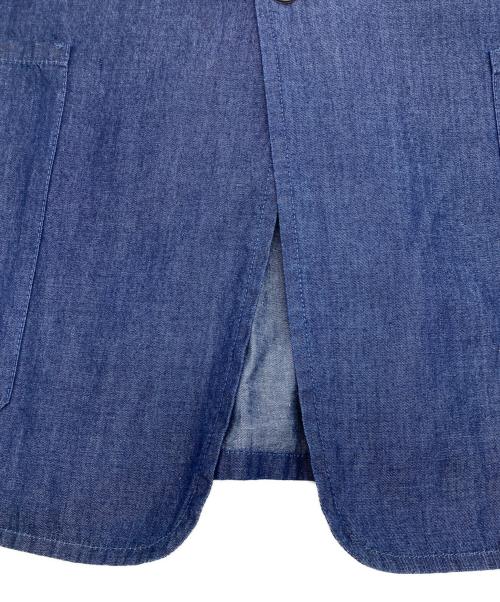 UNITED ARROWS（ユナイテッドアローズ）UNITED ARROWS (ユナイテッドアローズ) シングル2ボタン デニム ホスピタル ジャケット ネイビー サイズ:L 未使用品の古着・服飾アイテム