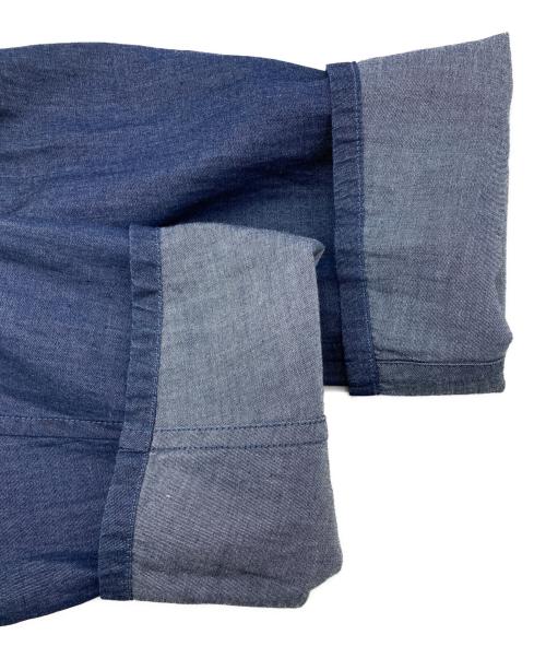 UNITED ARROWS（ユナイテッドアローズ）UNITED ARROWS (ユナイテッドアローズ) シングル2ボタン デニム ホスピタル ジャケット ネイビー サイズ:L 未使用品の古着・服飾アイテム