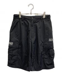 WIND AND SEA（ウィンダンシー）の古着「TECH CARGO SHORTS」｜ブラック