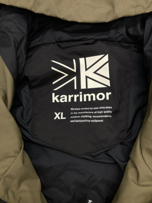 Karrimor（カリマー）Karrimor (カリマー) edale jkt グリーン×ブラック サイズ:XLの古着・服飾アイテム