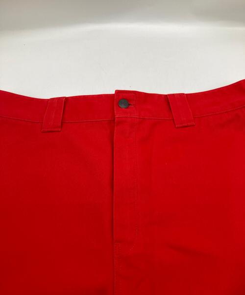 antmid（アンチミッド）antmid (アンチミッド) Dickies (ディッキーズ) ANTIMID DICKIES DOUBLE KNEE PANTS レッド サイズ:ＸＬの古着・服飾アイテム