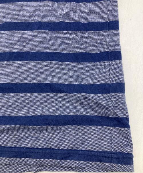 A BATHING APE（アベイシングエイプ）A BATHING APE (アベイシングエイプ) ボーダーTシャツ ネイビー サイズ:Sの古着・服飾アイテム