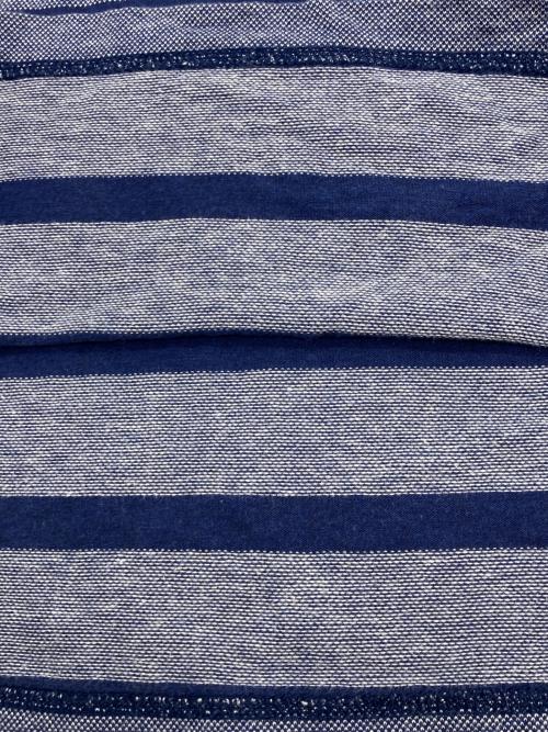 A BATHING APE（アベイシングエイプ）A BATHING APE (アベイシングエイプ) ボーダーTシャツ ネイビー サイズ:Sの古着・服飾アイテム