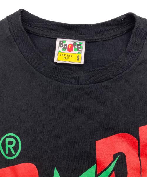 A BATHING APE（アベイシングエイプ）A BATHING APE (アベイシングエイプ) Bape Sta Tee ブラック サイズ:Sの古着・服飾アイテム