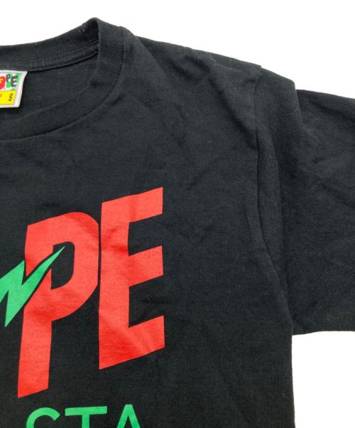 A BATHING APE（アベイシングエイプ）A BATHING APE (アベイシングエイプ) Bape Sta Tee ブラック サイズ:Sの古着・服飾アイテム