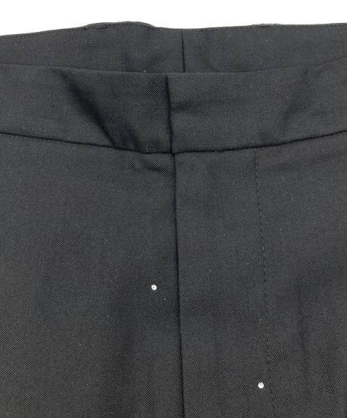 CAMPHOR WOOD（カンファーウッド）Camphor wood (カンファーウッド) wide baggy rhinestone slacks ブラック サイズ:Lの古着・服飾アイテム