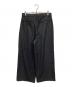 Camphor wood (カンファーウッド) wide baggy rhinestone slacks ブラック サイズ:L：7000円