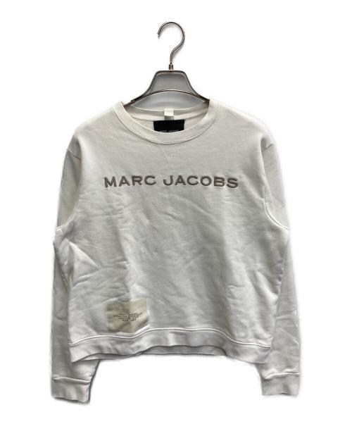 Marc by Marc Jacobs（マークバイマークジェイコブス）Marc by Marc Jacobs (マークバイマークジェイコブス) ロゴスウェット ホワイト サイズ:Ｍの古着・服飾アイテム