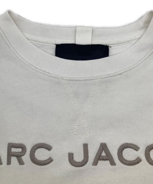 Marc by Marc Jacobs（マークバイマークジェイコブス）Marc by Marc Jacobs (マークバイマークジェイコブス) ロゴスウェット ホワイト サイズ:Ｍの古着・服飾アイテム