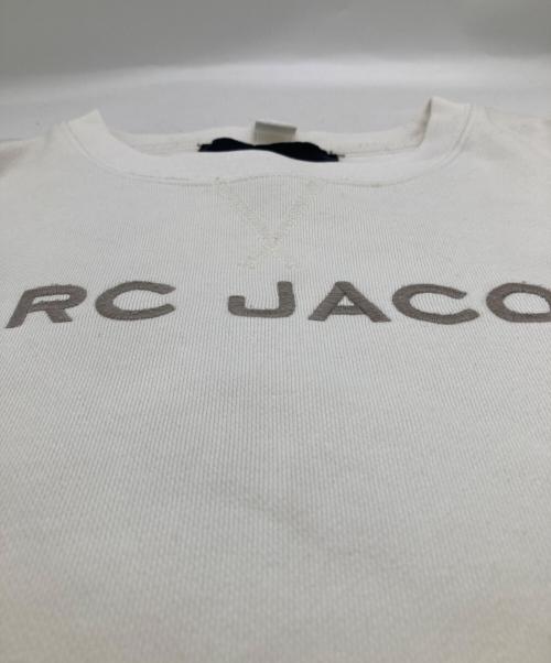 Marc by Marc Jacobs（マークバイマークジェイコブス）Marc by Marc Jacobs (マークバイマークジェイコブス) ロゴスウェット ホワイト サイズ:Ｍの古着・服飾アイテム