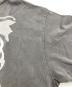 中古・古着 VANSON (バンソン) SKELTON BONES-Pigment Dyed Tee グレー サイズ:M：8000円