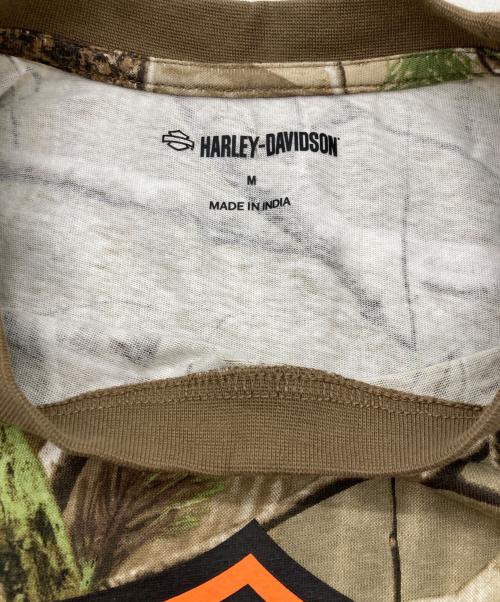 HARLEY-DAVIDSON（ハーレーダビッドソン）HARLEY-DAVIDSON (ハーレーダビッドソン) H-D Realtree APG ロングスリーブTシャツ オリーブ サイズ:Mの古着・服飾アイテム