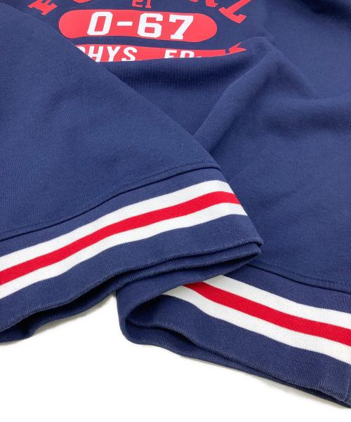 POLO RALPH LAUREN（ポロ・ラルフローレン）POLO RALPH LAUREN (ポロ・ラルフローレン) ロゴプリントスウェット ネイビー サイズ:Ｌの古着・服飾アイテム