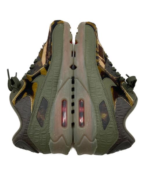 NIKE（ナイキ）NIKE (ナイキ) Air Max 90 Croc Camo オリーブ サイズ:27の古着・服飾アイテム