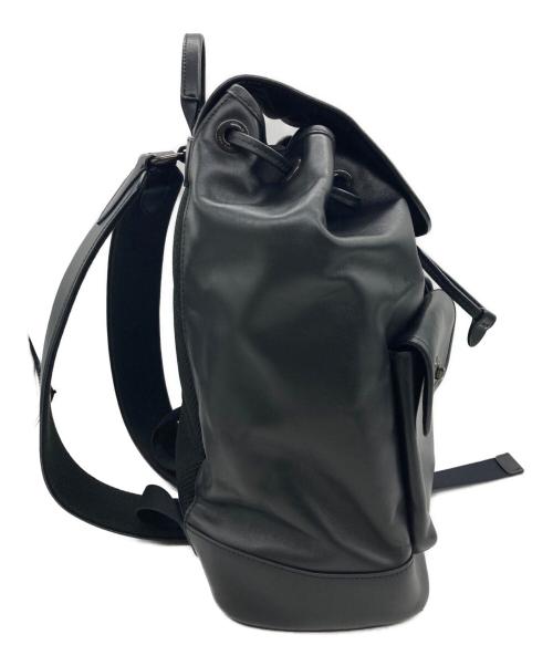 COACH（コーチ）COACH (コーチ) レザーヘリテージバックパック ブラックの古着・服飾アイテム